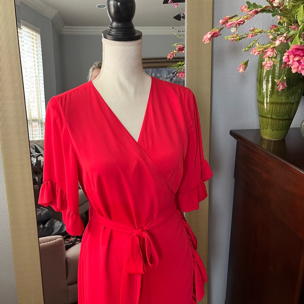 Gianni Bini Red Party Dress Size Medium New W/O Tags